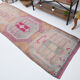 3x10 pastel wool vintage runner rug 309x98cm