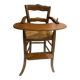 Ancienne chaise haute paillée