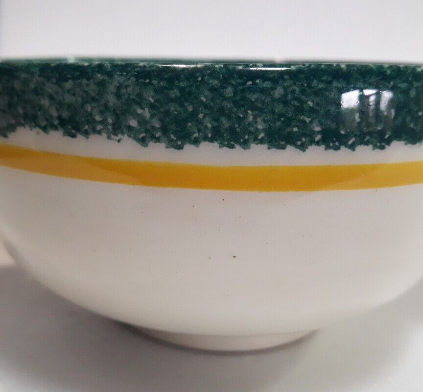 Bowl with ears HB Quimper with name Alain