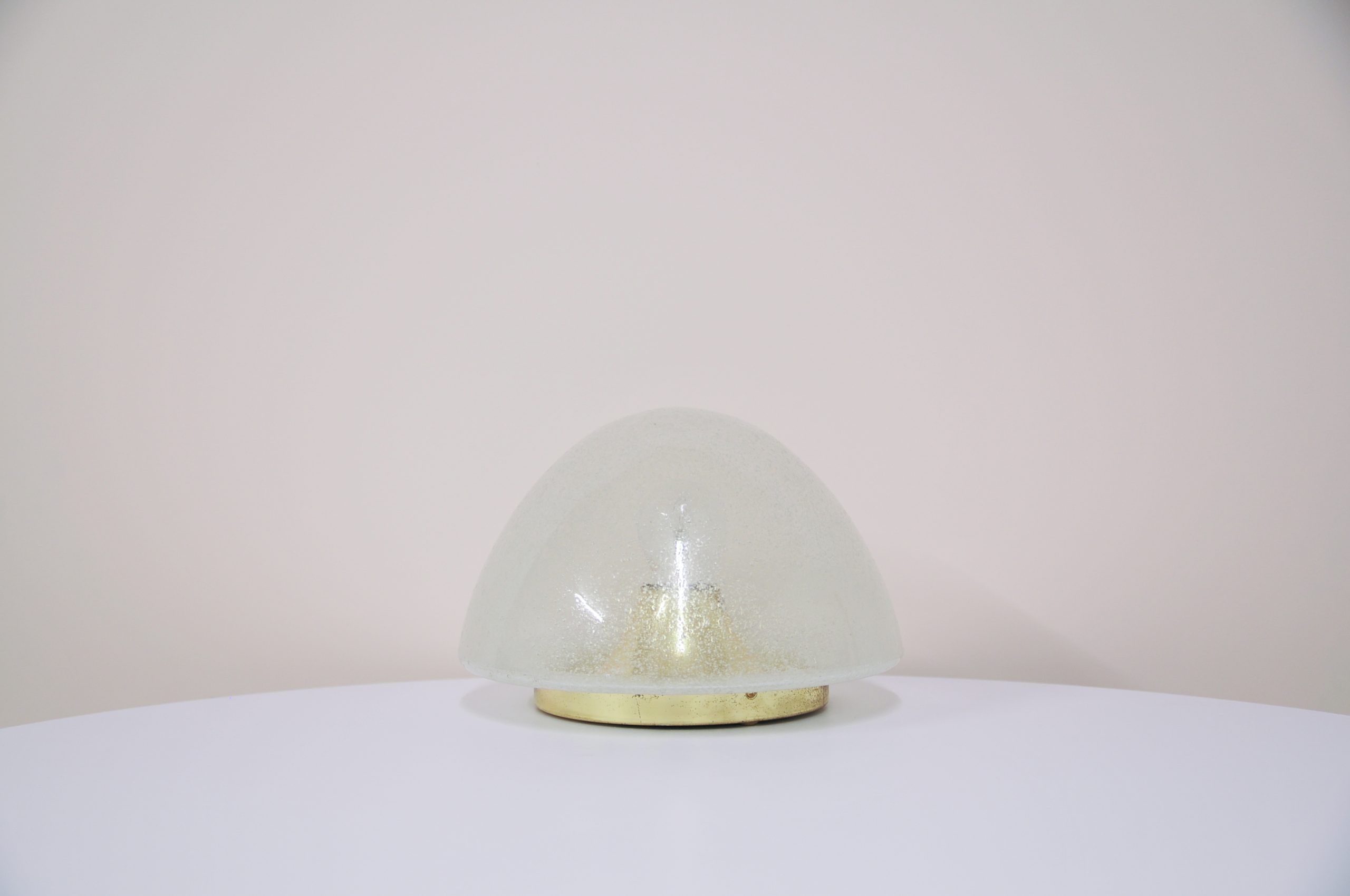 Vintage Hoffmeister-Leuchten bubble glass ceiling lamp.