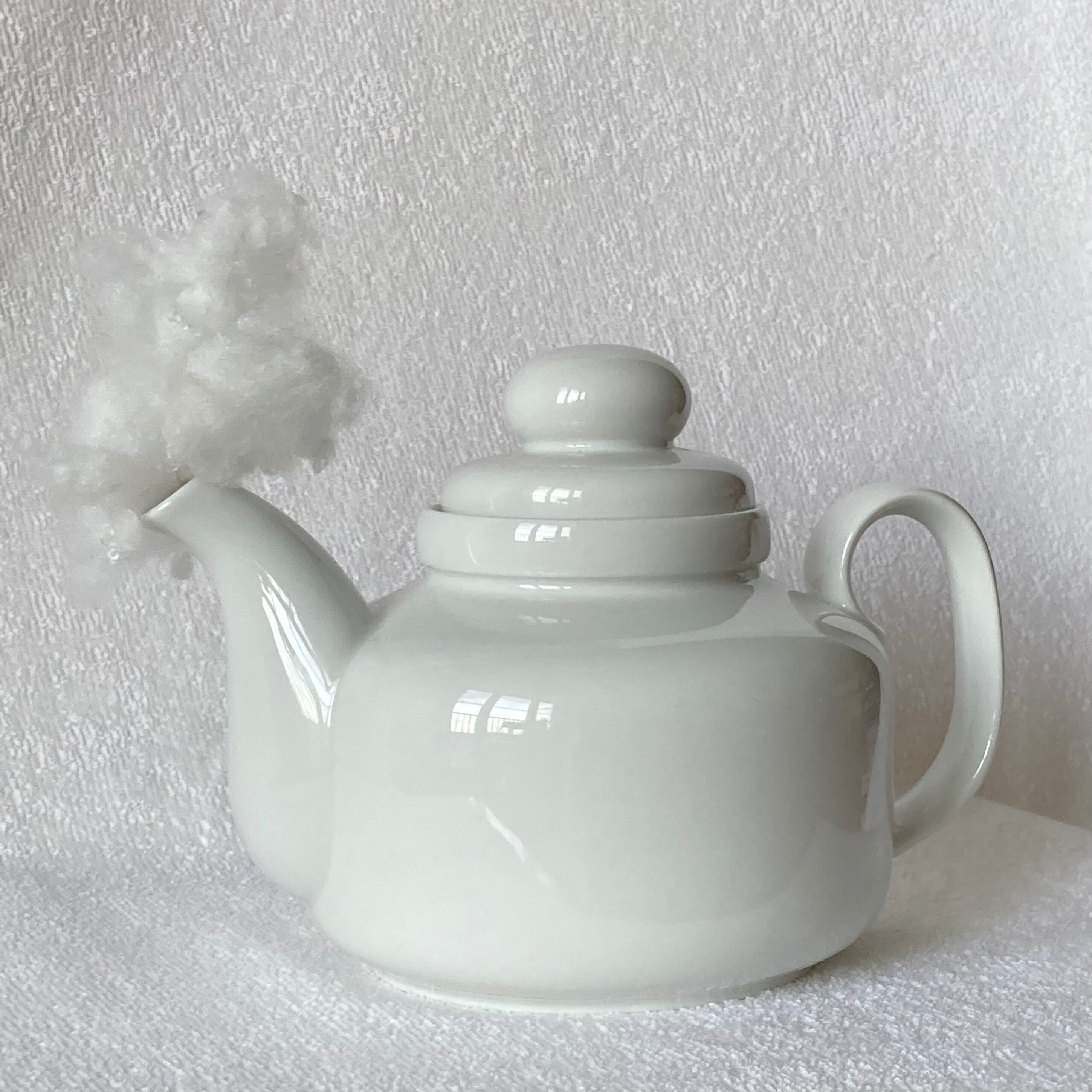Winterling white porcelain teapot