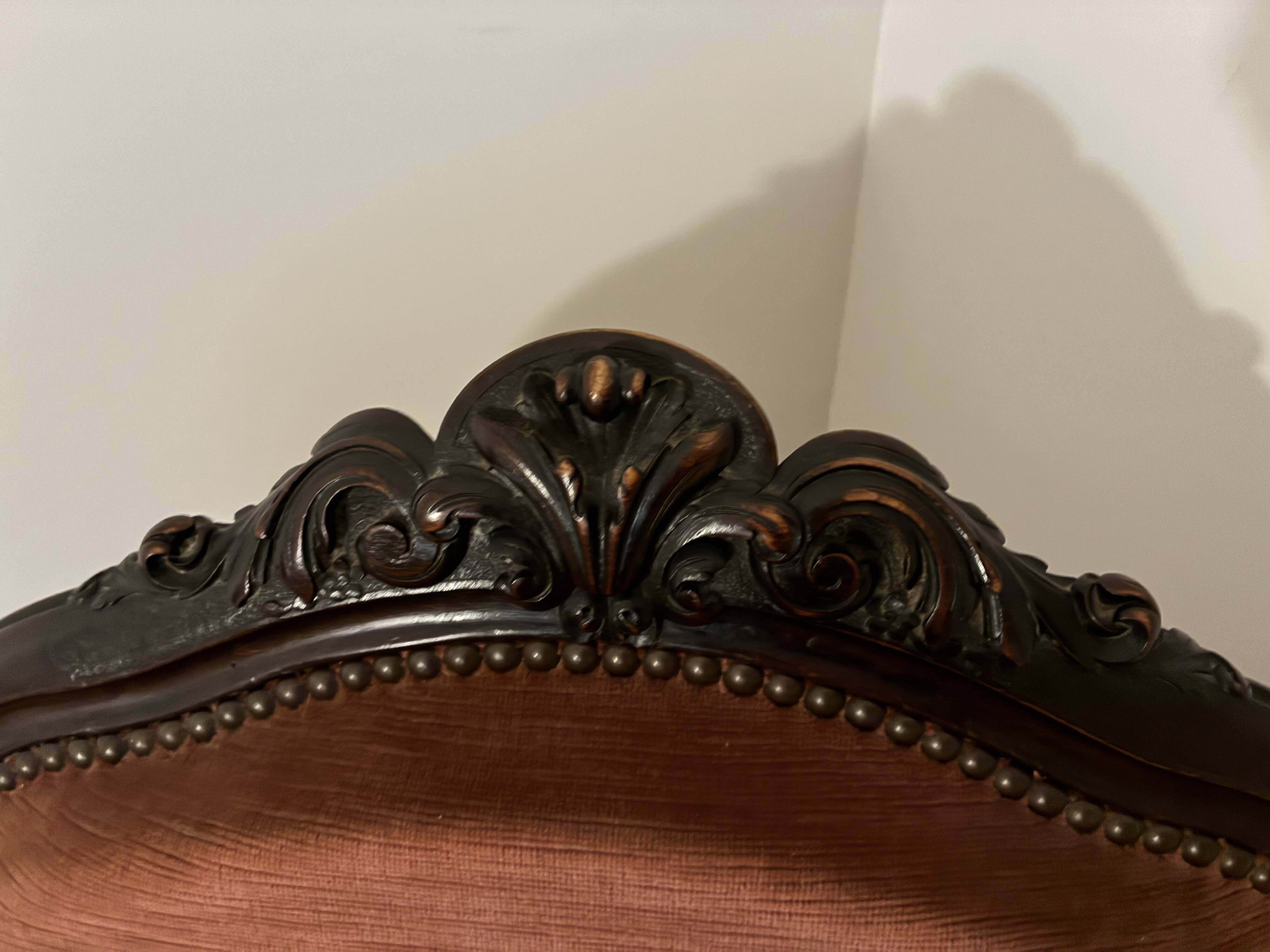 Paire de 2 Fauteuils Cabriolets de style Louis XV