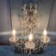 Vintage Crystal Wall Sconces, Italy, 1960s - Set of 2