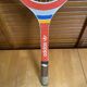 Vintage ADIDAS Cadet Wooden Tennis Racket + Sports Cover #E24