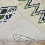 Handmade berber carpet 257 x 146 cm