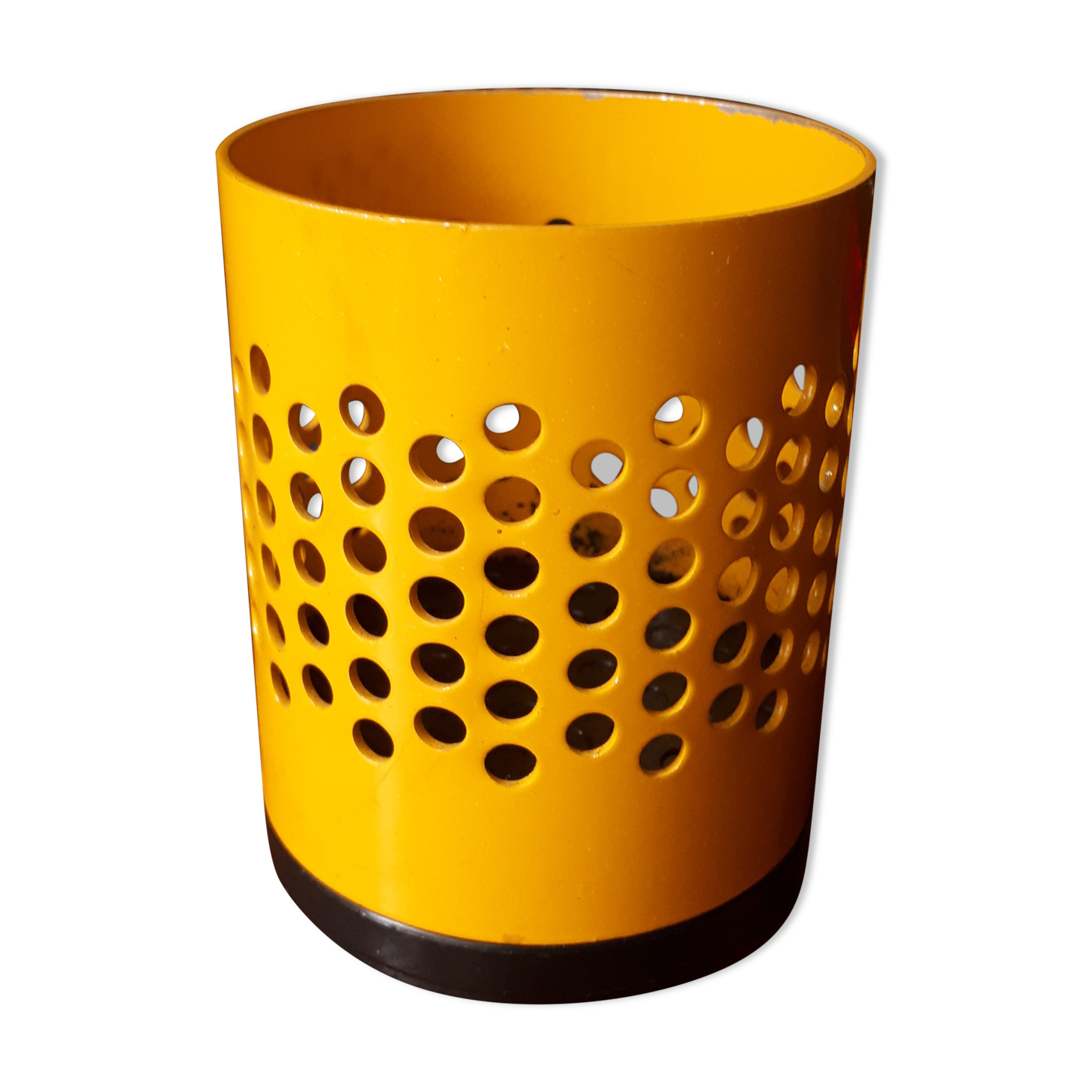 Vintage Rexite pencil jar