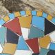Mosaic stools