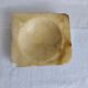 Pair of vintage ashtrays in genuine alabaster