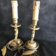 Paire de lampes de table style Louis XVI