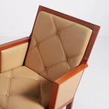 Set of 3 Bernt Andersson armchairs from Skandi-Form, 1980’s Sweden