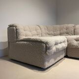 Modulair Vintage Bouclé Patchwork sofa by Desede, DS-11