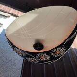 Painted glass suspension