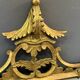 Italian mirror in gilded wood from the 19th century.