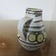 Green and grey ceramic pitcher 60s