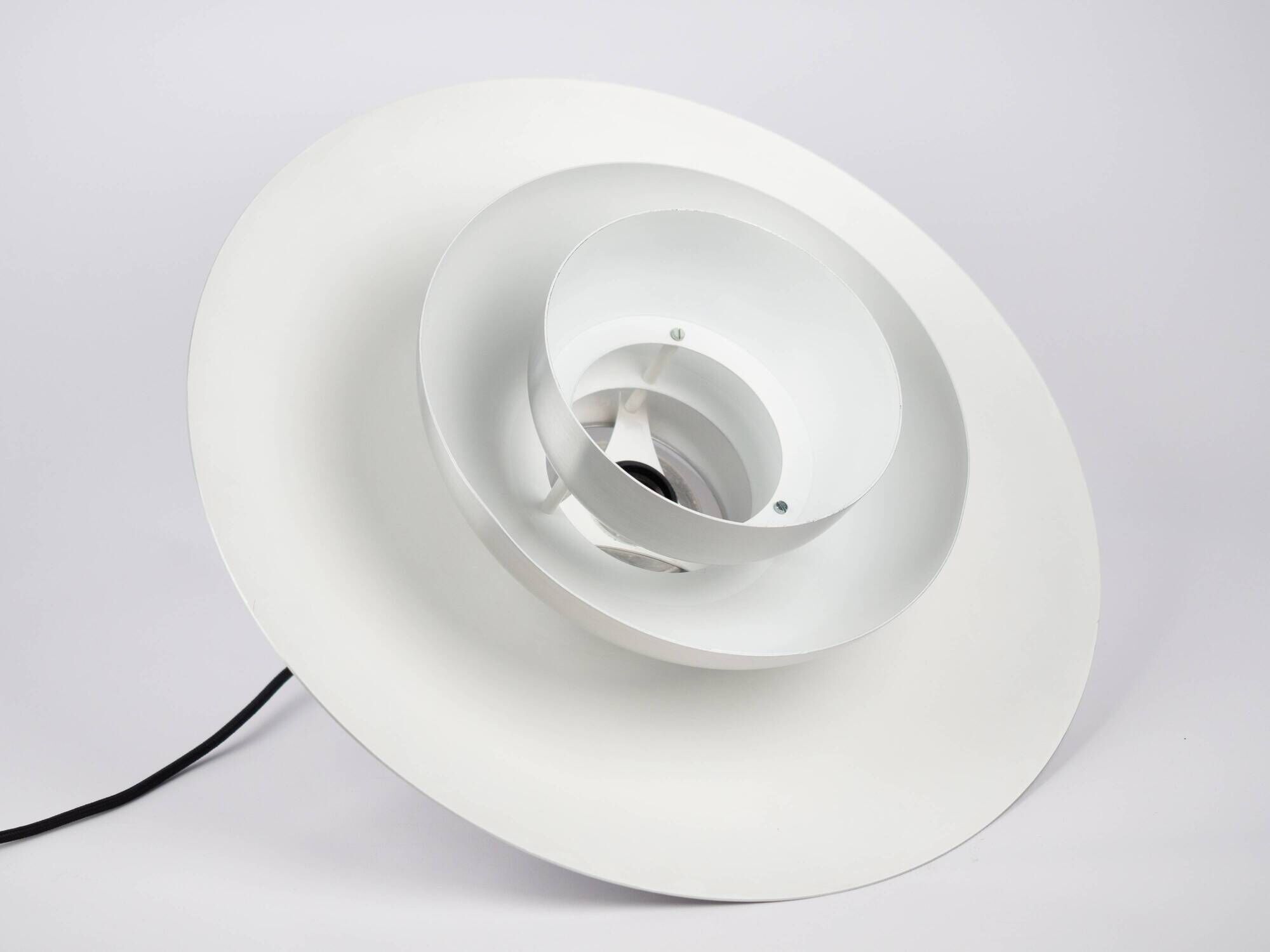 Lampe à suspension vintage danoise Roma par Junge, 1980
