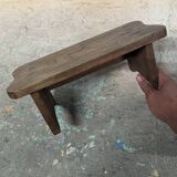 Small wooden stool / footrest