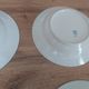 Set of 6 antique deep plates in Limoges porcelain by Jean Boyer.