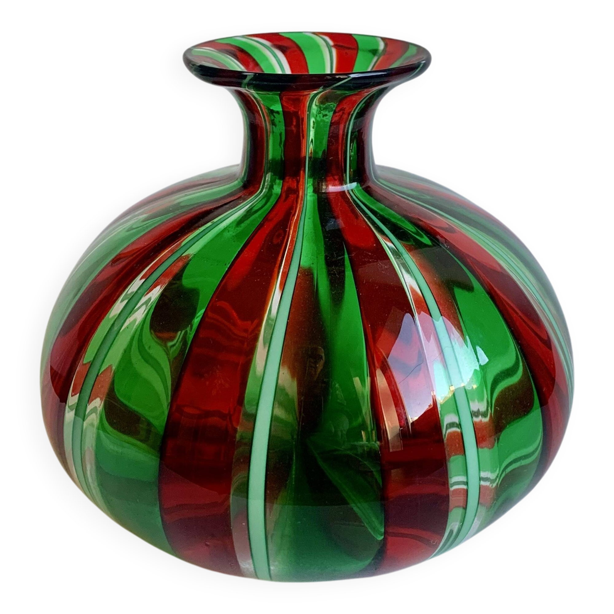 Italian Murano Venetian Glass Vase