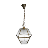 Brass lantern suspension