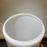 Suspension vintage "Tube" opaline blanche