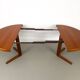 Table de Salle à Manger Ronde en Teck par HW Klein pour Bramin, Danemark, 1960s