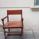 Wooden armchair