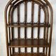 Rattan shelf