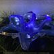 Morano glass "Starfish" trinket dish