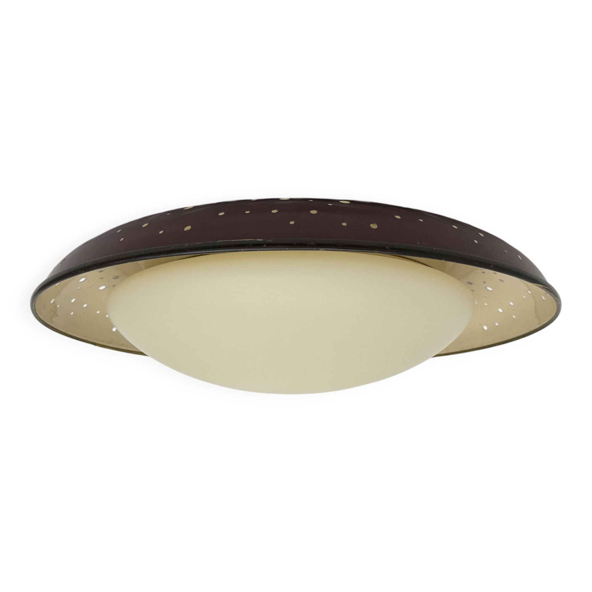 Ernest Igl for Hillebrand large fifties ceiling lamp / wall lamp , 1950’s