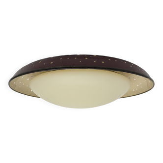 Ernest Igl for Hillebrand large fifties ceiling lamp / wall lamp , 1950’s