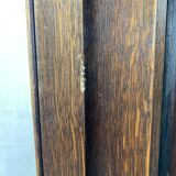 Large vintage wooden bookcase