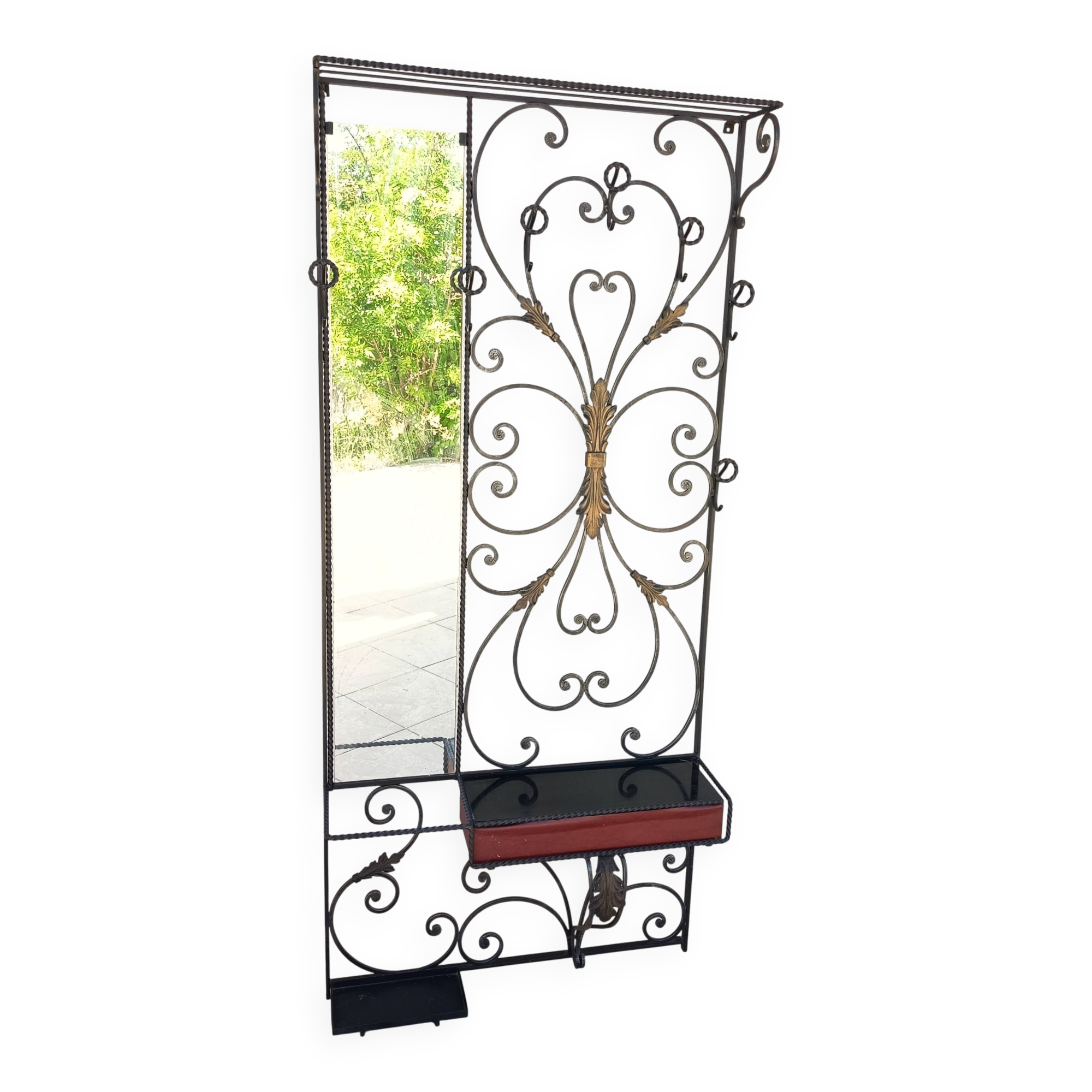 Wrought iron wardrobe 1960