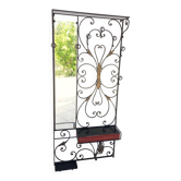 Vestiaire en fer forgé 1960