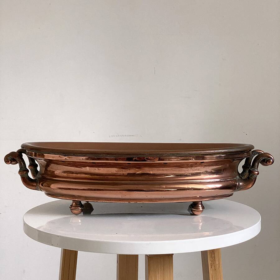 Copper Dish Warmer