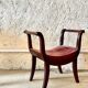 Curule seat Empire style, nineteenth century