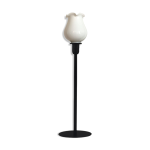 Lampe tulipe opaline