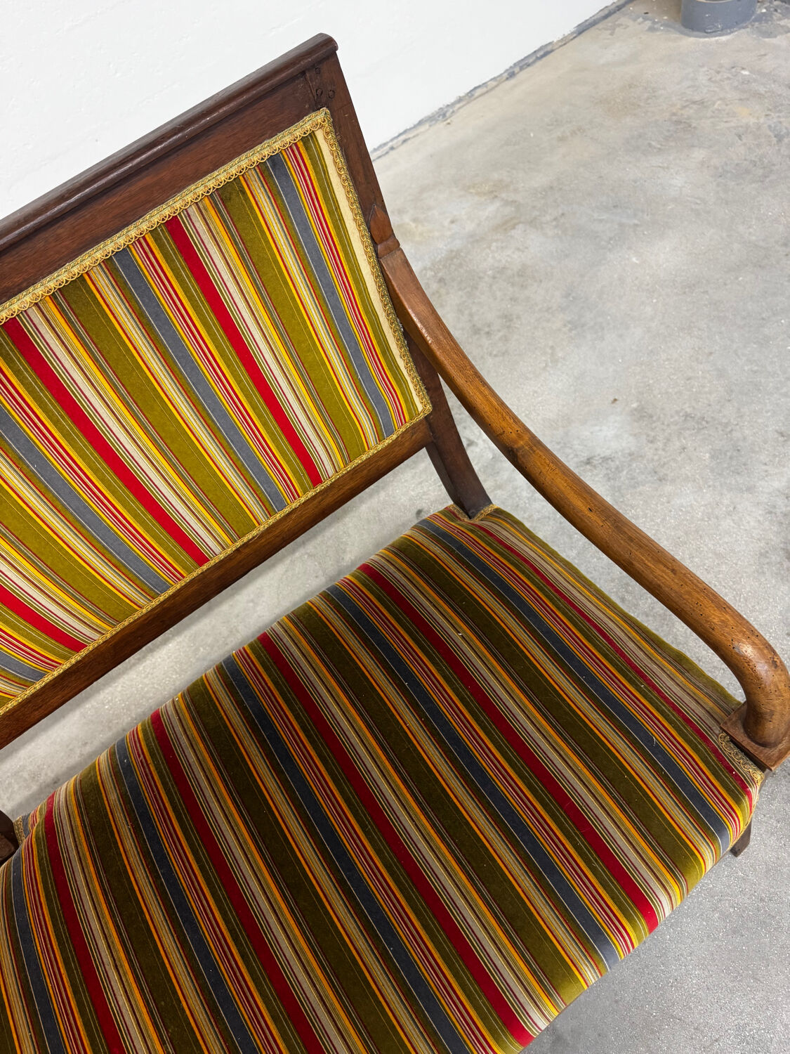 French Empire Style 3-Seater Sofa