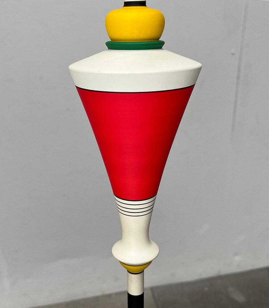 French vintage floor lamp by Olivier Villatte, 1980s.
