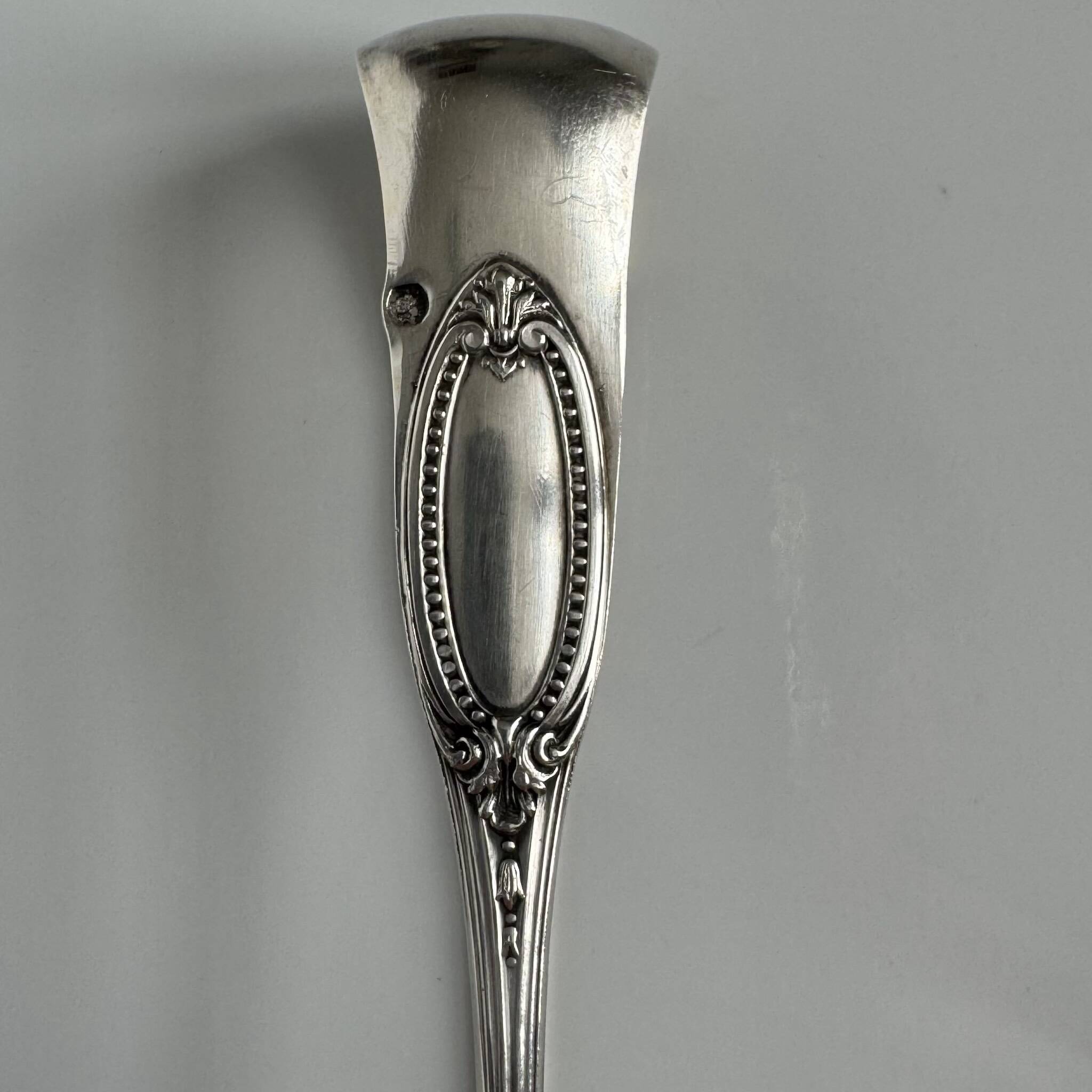 Silver Sugar Tongs | Pearl, Foliage & Bell Decor