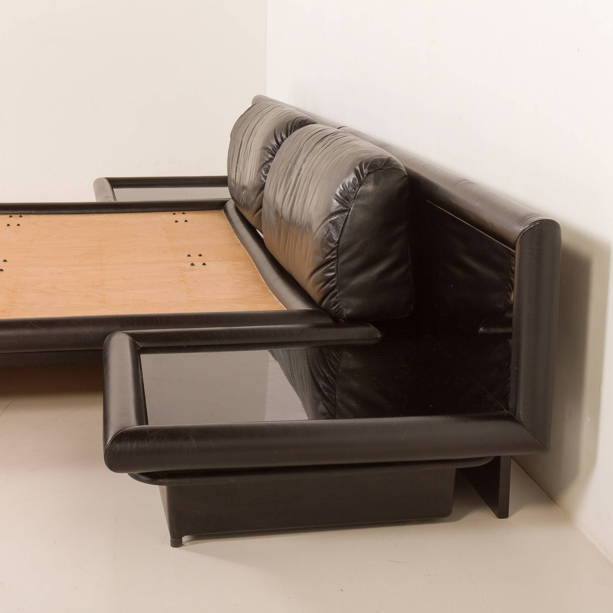 Lit Morna avec tables de chevet par Afra et Tobia Scarpa pour Molteni, années 1970.