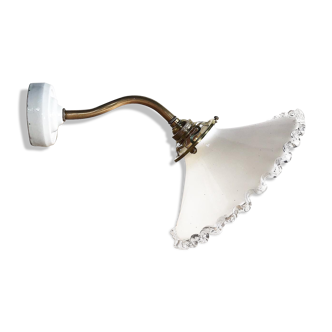 Applique murale mini opaline