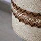 Vintage 70s ceramic lamp – retro light fixture