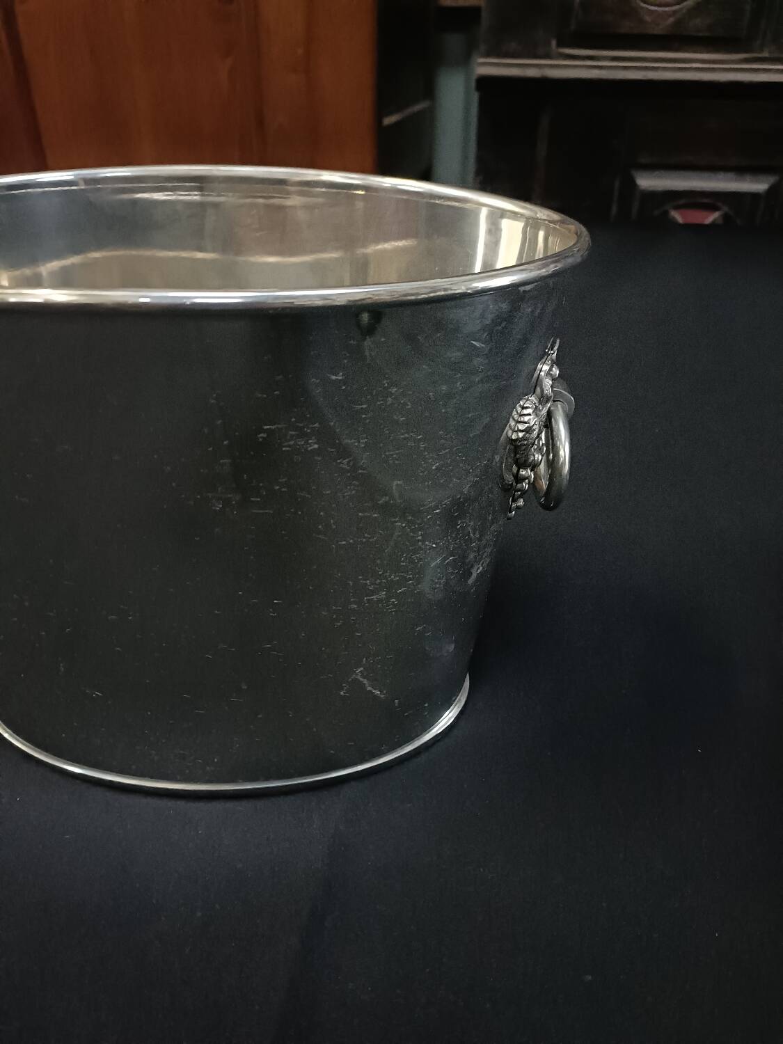 Champagne bucket, 2 bottle cooler, Etain du Manoir
