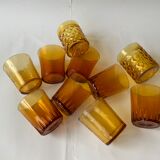 Unarthed amber glasses