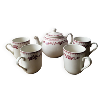 Porcelain tea set