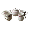 Porcelain tea set