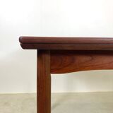 Large Danish extendable dining table in Teak, 1960