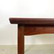 Large Danish extendable dining table in Teak, 1960