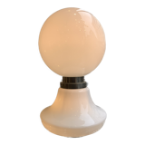 Lampe globe en verre 1975
