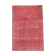 Distressed red turkish vintage rug 303x209 cm
